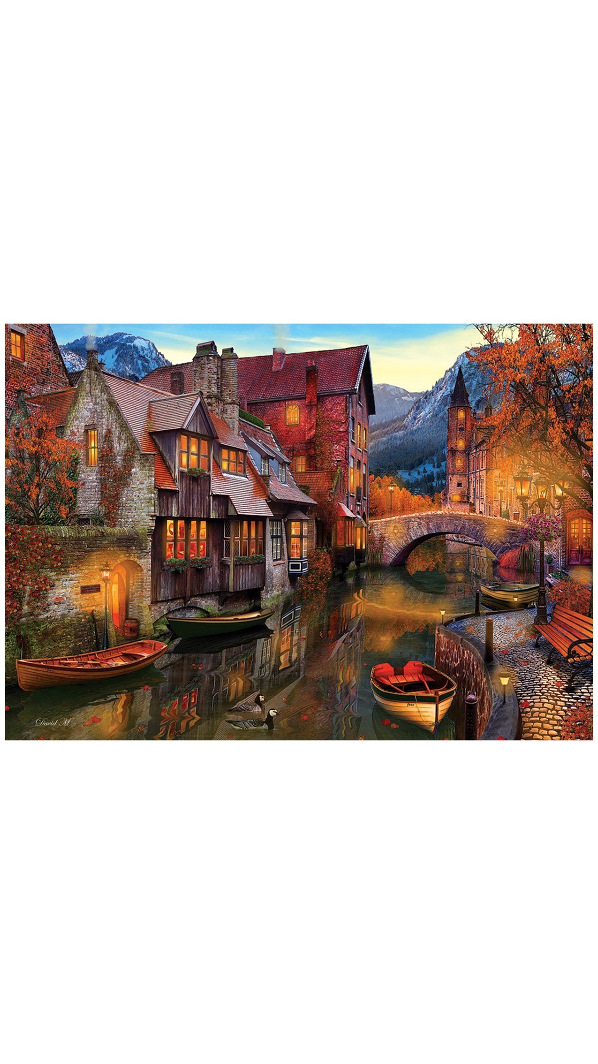 Breadcrumbut, ART PUZZLE, KANAL BOYU EVLERİ - 2000 PARÇA 5476