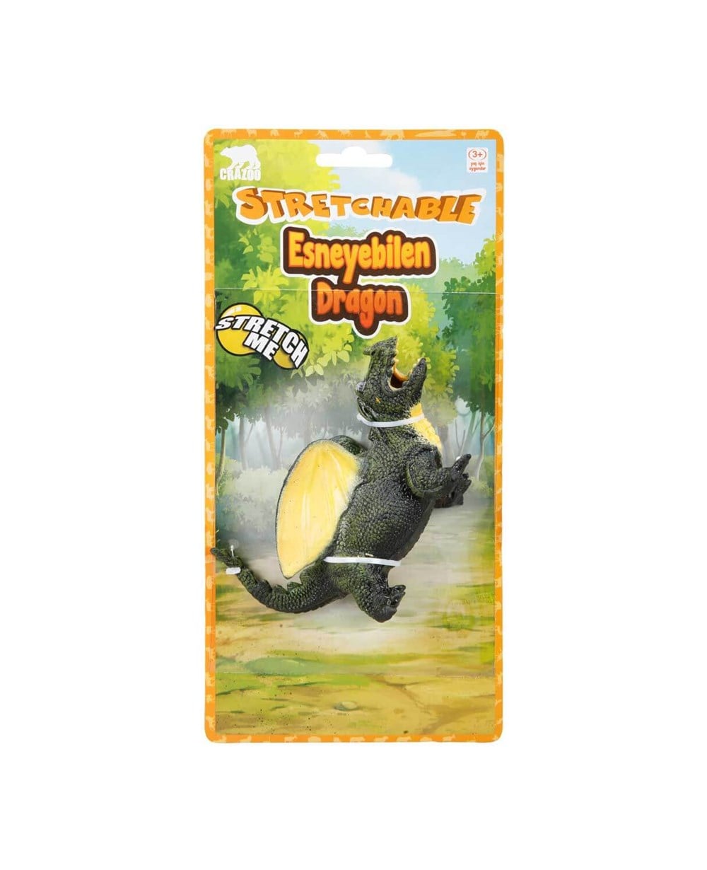 Breadcrumbut, Sunman, Kartela Streç Ejderha Esneyebilen Dragon 61707 Yeşil
