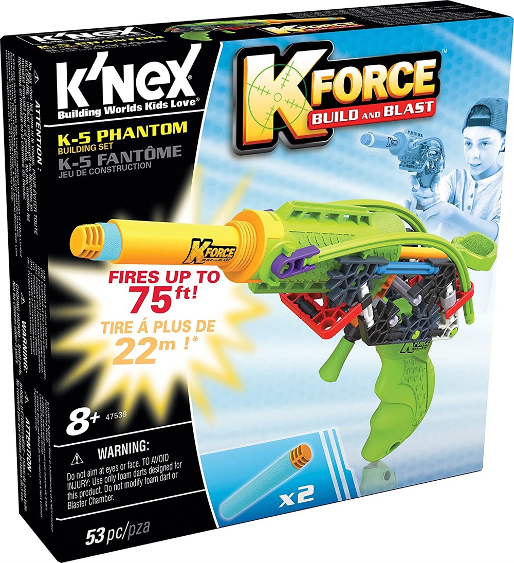 Breadcrumbut, KNEX, Knex K-Force K-5 Phantom 53 Parça 47538