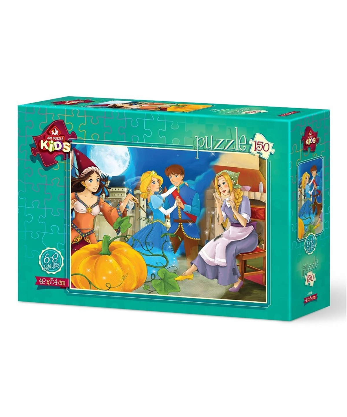 Breadcrumbut, ART PUZZLE, KRALİYET ÇİFTİ - 150 PARÇA