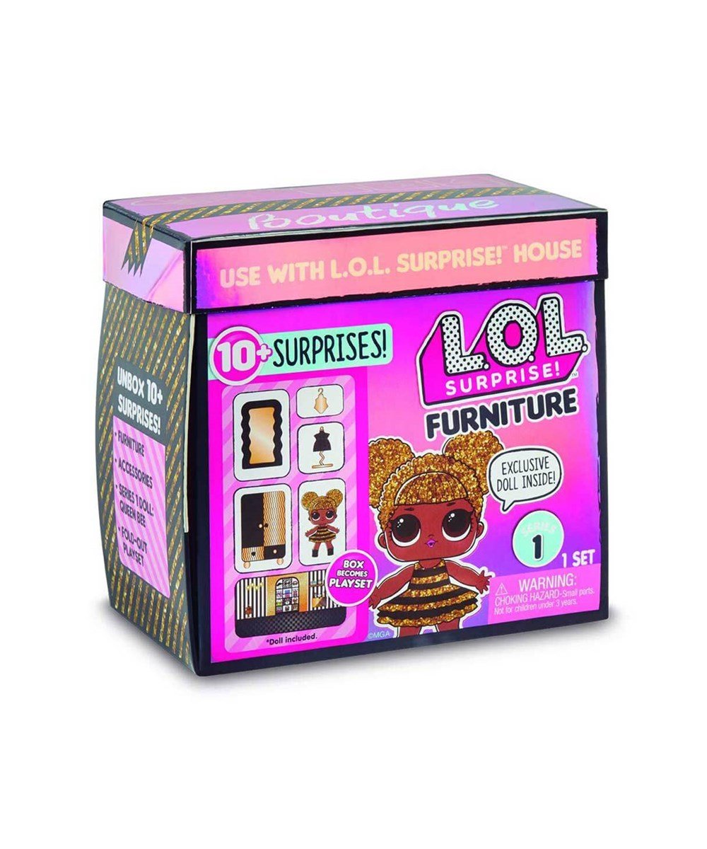 Breadcrumbut, L.O.L. Surprise - LOL Bebek, L.O.L Bebek ve Mobilya Oyun Seti LLU90000 Boutique