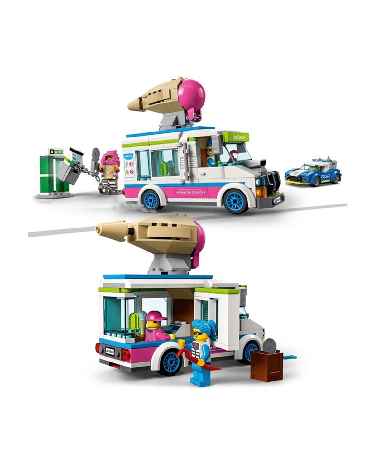Breadcrumbut, Lego, LEGO City Dondurma Kamyonu Polis Takibi 60314