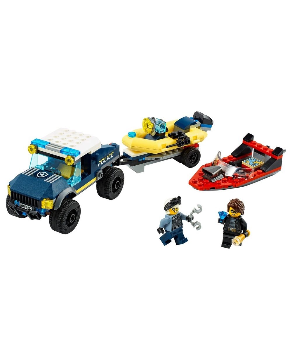 Breadcrumbut, Lego, LEGO City Elite Police Boat Transport 60272