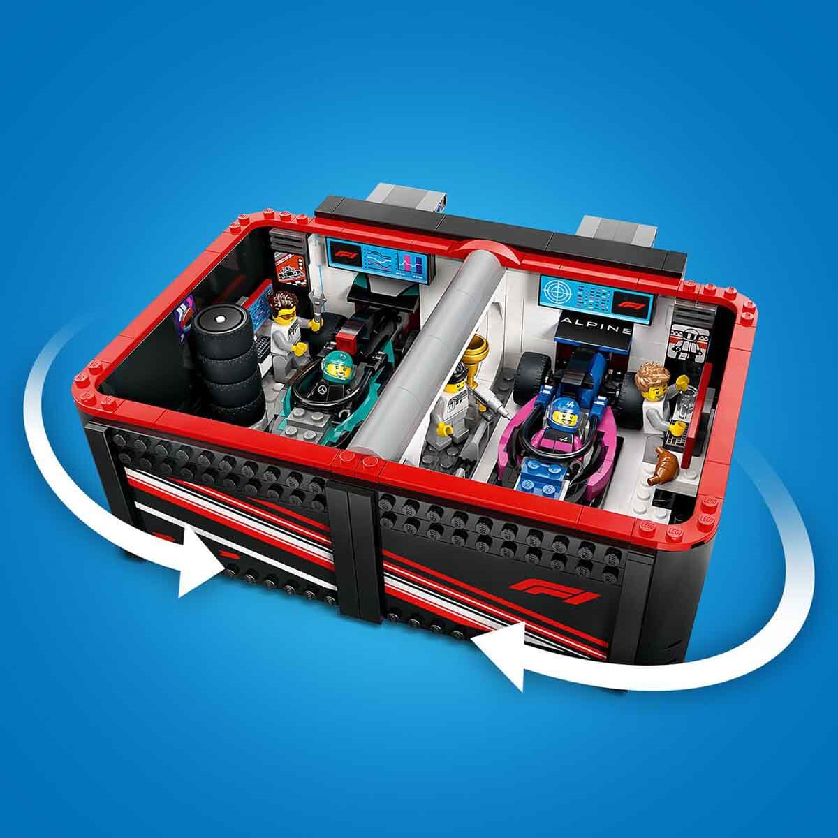 Breadcrumbut, Lego, LEGO City F1 Garajı ve Mercedes-AMG ve Alpine Arabaları 60444