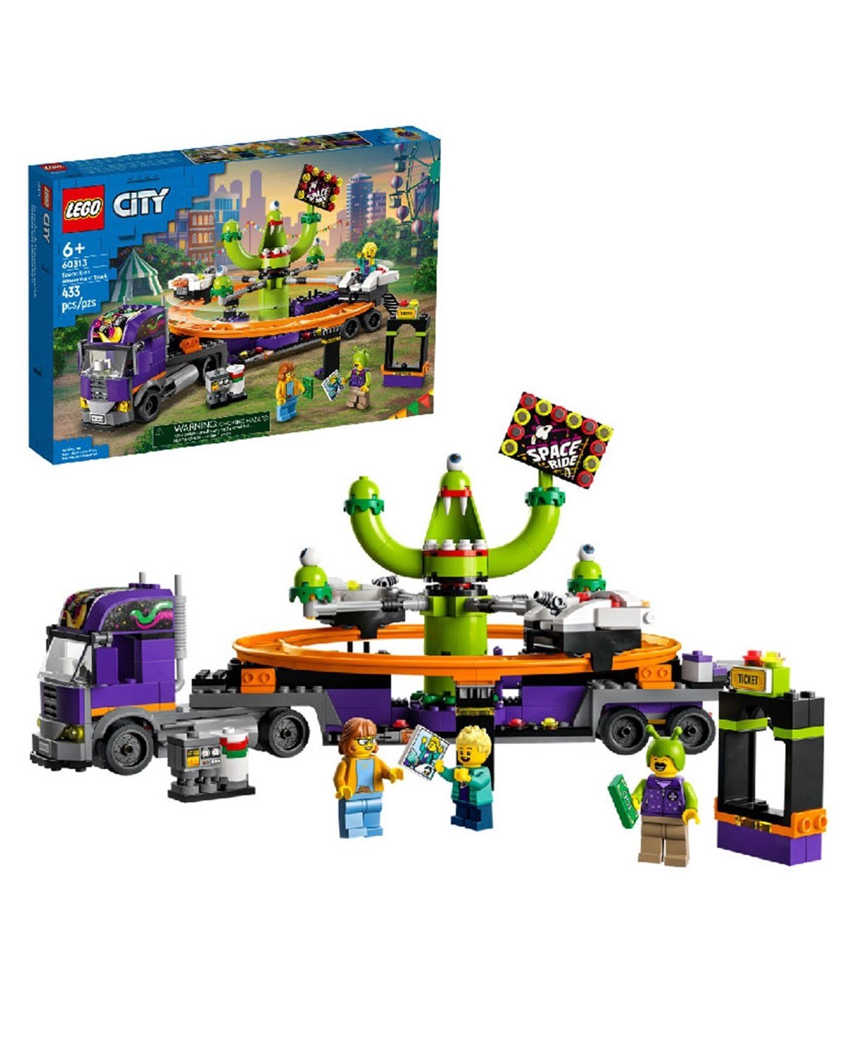 Breadcrumbut, Lego, Lego City Lunapark Uzay Oyuncağı Kamyonu 60313