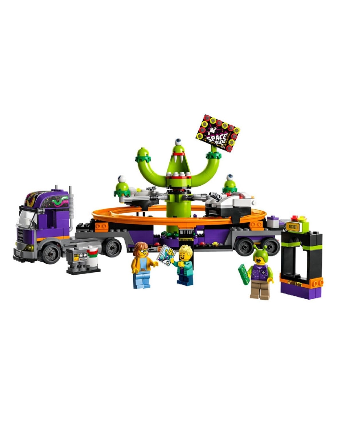 Breadcrumbut, Lego, Lego City Lunapark Uzay Oyuncağı Kamyonu 60313
