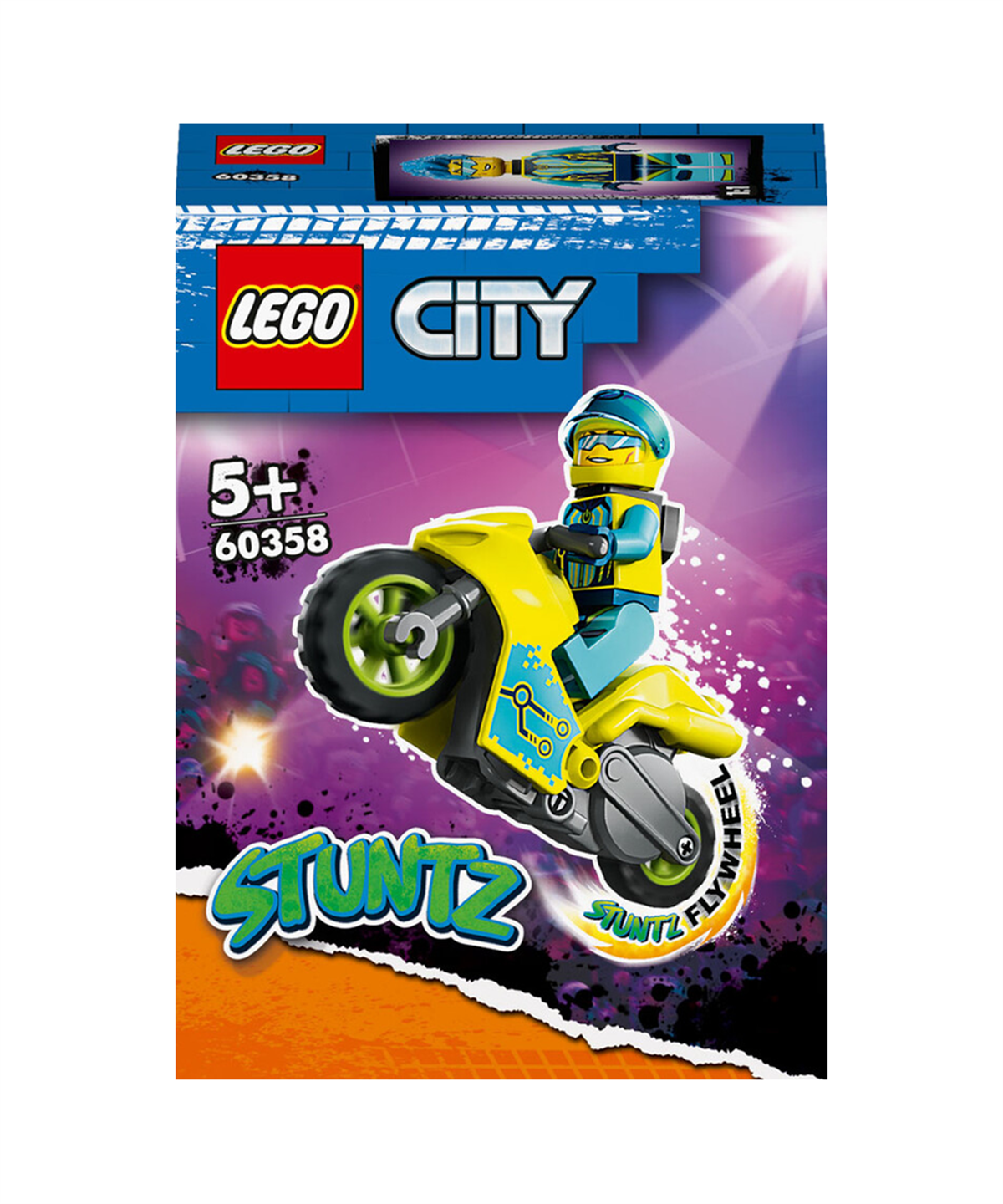 Breadcrumbut, Lego, LEGO City Siber Gösteri Motosikleti 60358