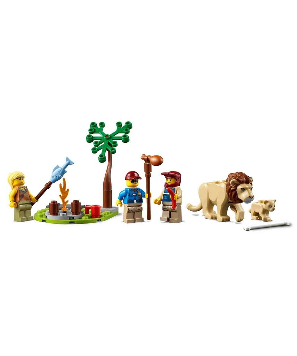 Breadcrumbut, Lego, LEGO City Stunt Vahşi Hayvan Kurtarma Jipi 60301