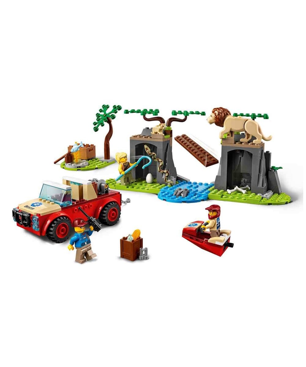 Breadcrumbut, Lego, LEGO City Stunt Vahşi Hayvan Kurtarma Jipi 60301