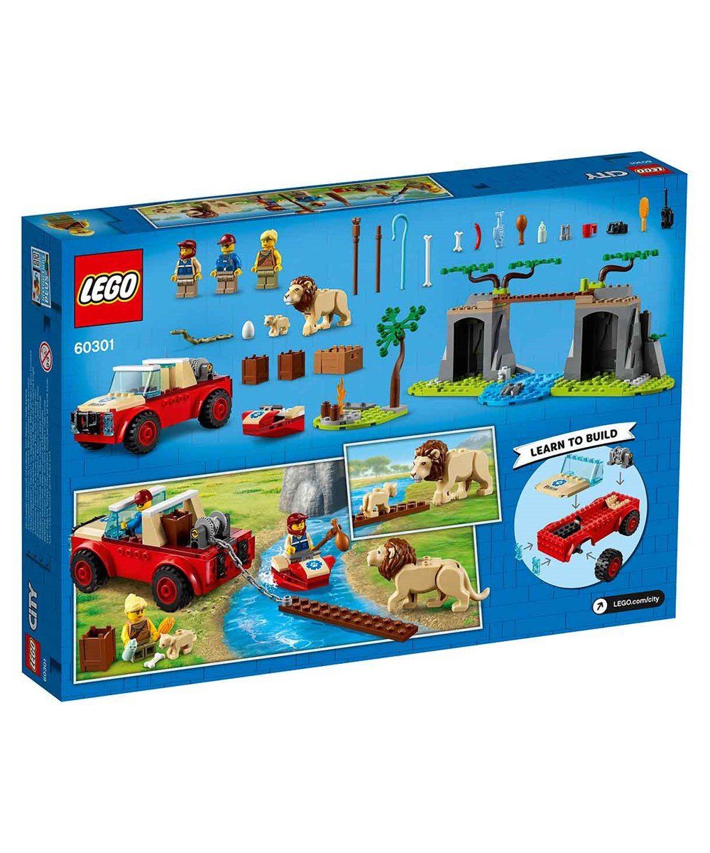 Breadcrumbut, Lego, LEGO City Stunt Vahşi Hayvan Kurtarma Jipi 60301
