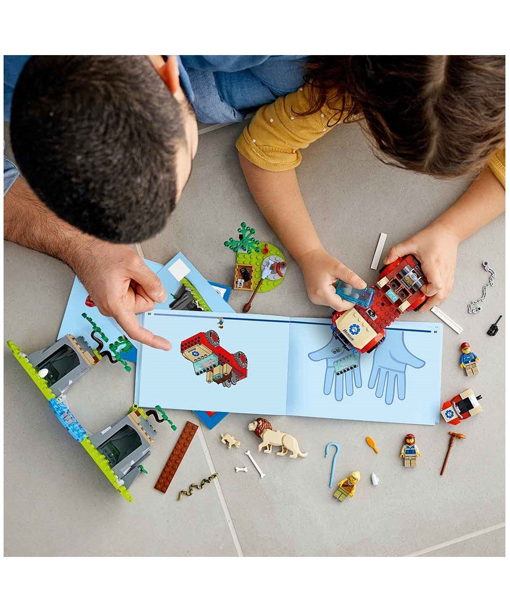 Breadcrumbut, Lego, LEGO City Stunt Vahşi Hayvan Kurtarma Jipi 60301