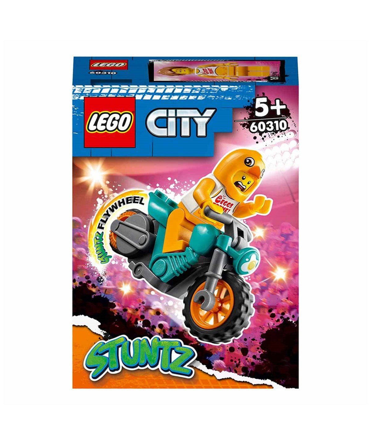 Breadcrumbut, Lego, LEGO City Tavuk Gösteri Motosikleti 60310
