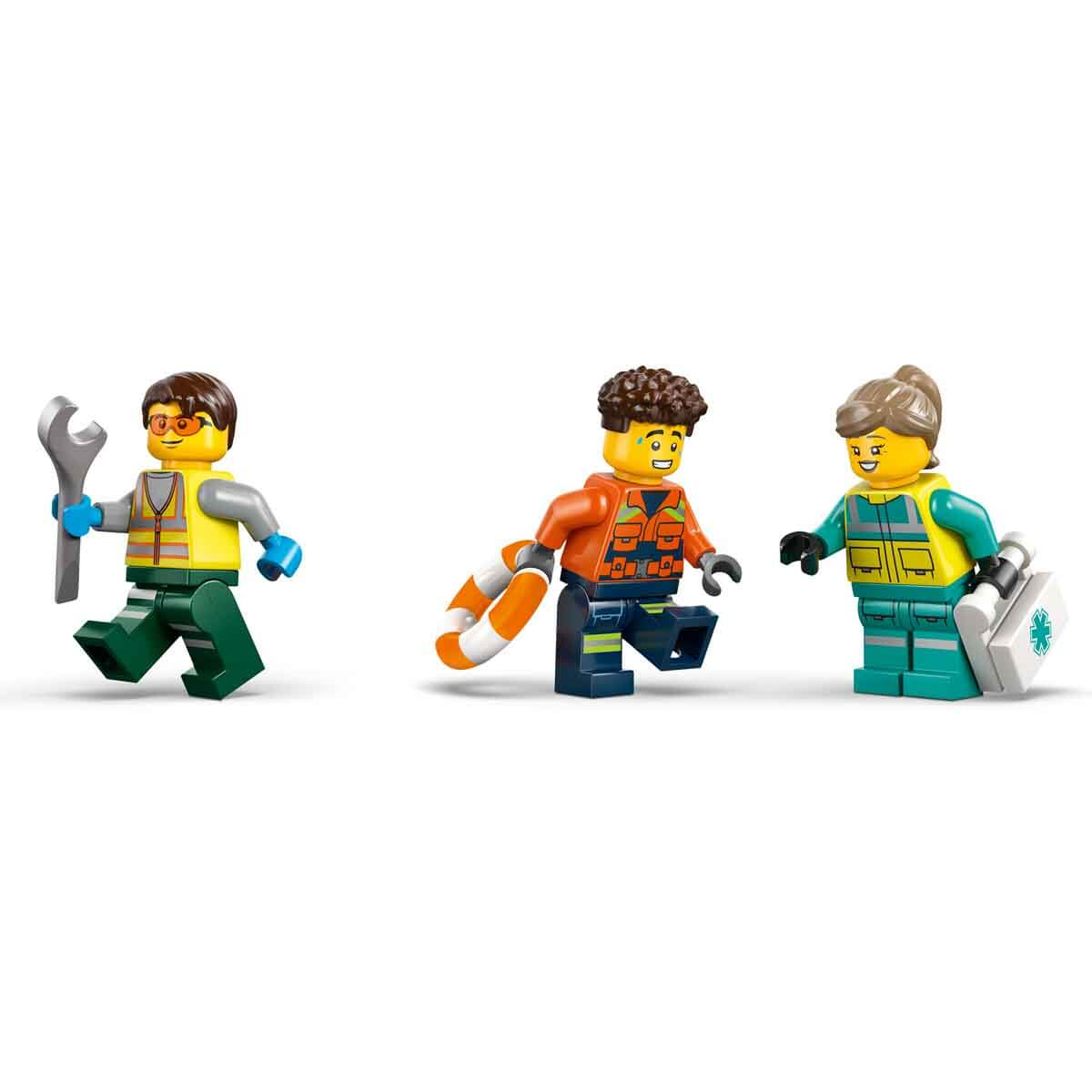 Breadcrumbut, Lego, LEGO City Uçak, Servis Kamyonu ve Hoverkraft Karışımı 60505