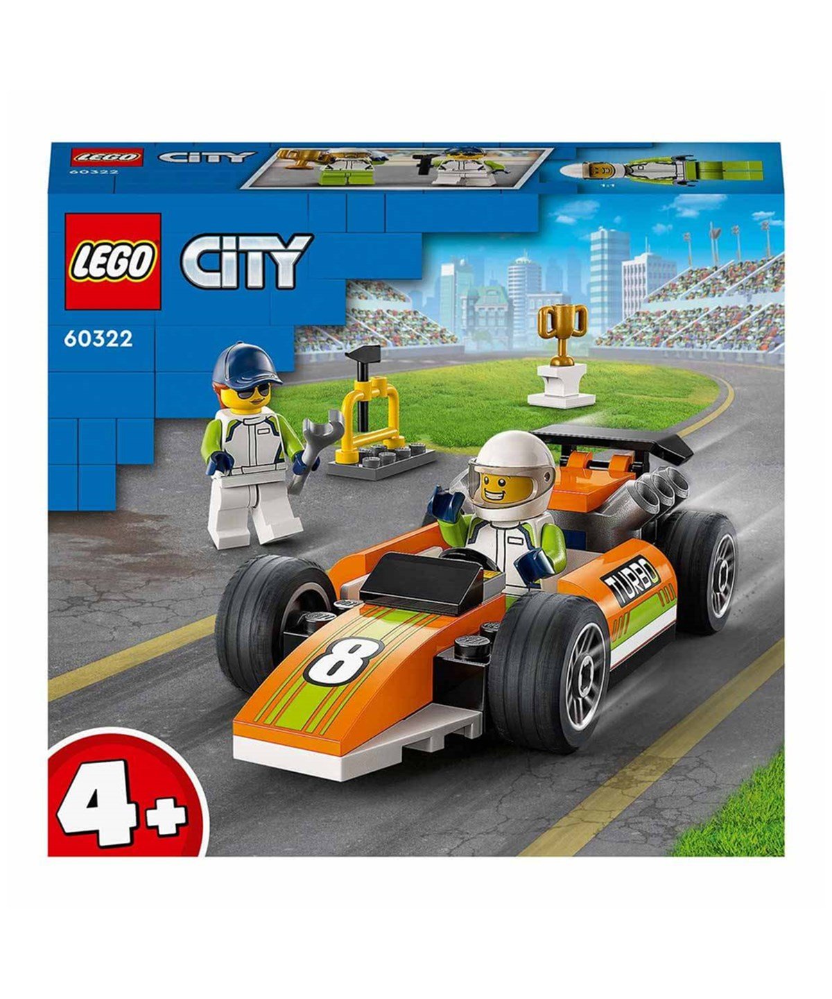 Breadcrumbut, Lego, LEGO City Yarış Arabası 60322