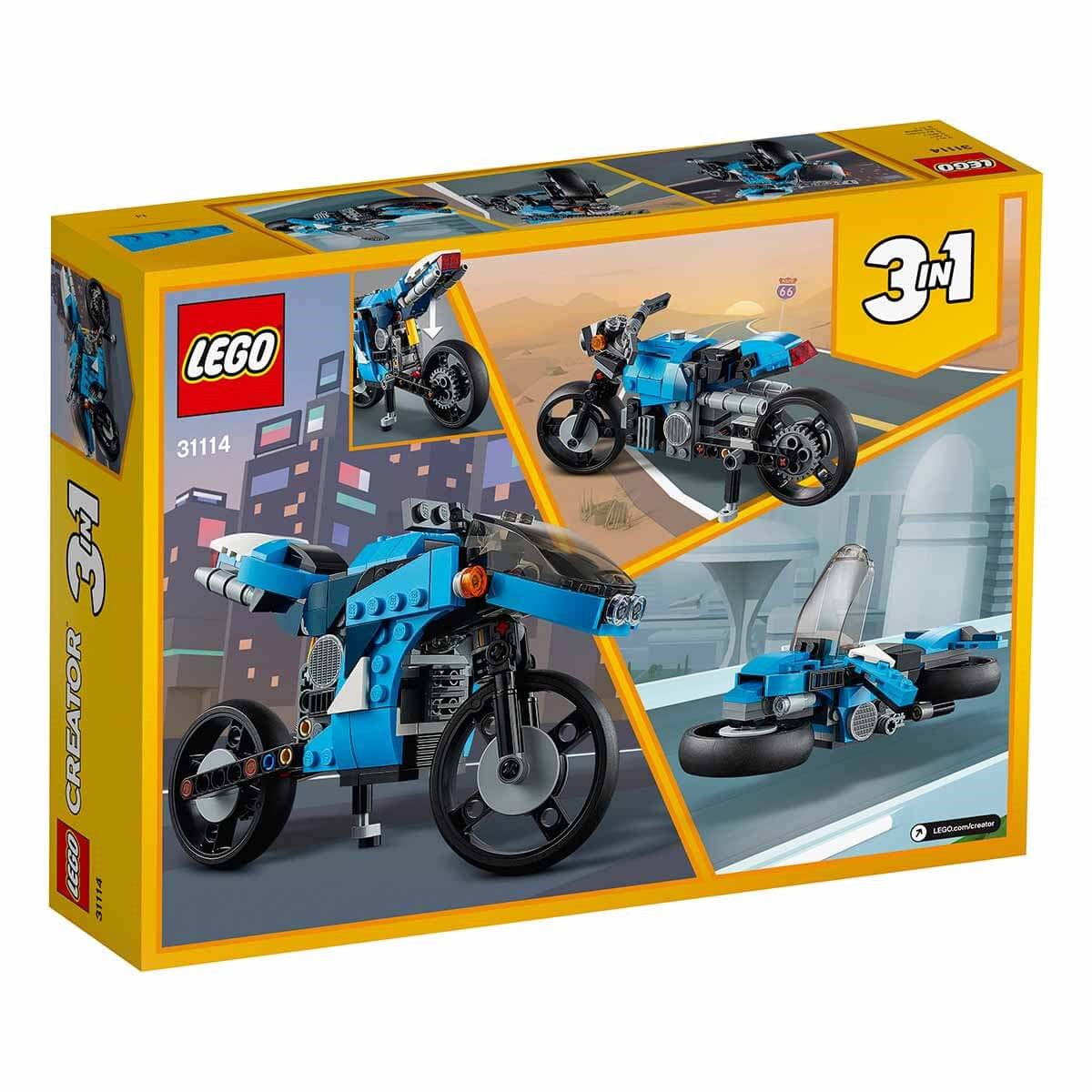 Breadcrumbut, Lego, LEGO Creator Süper Motosiklet 31114