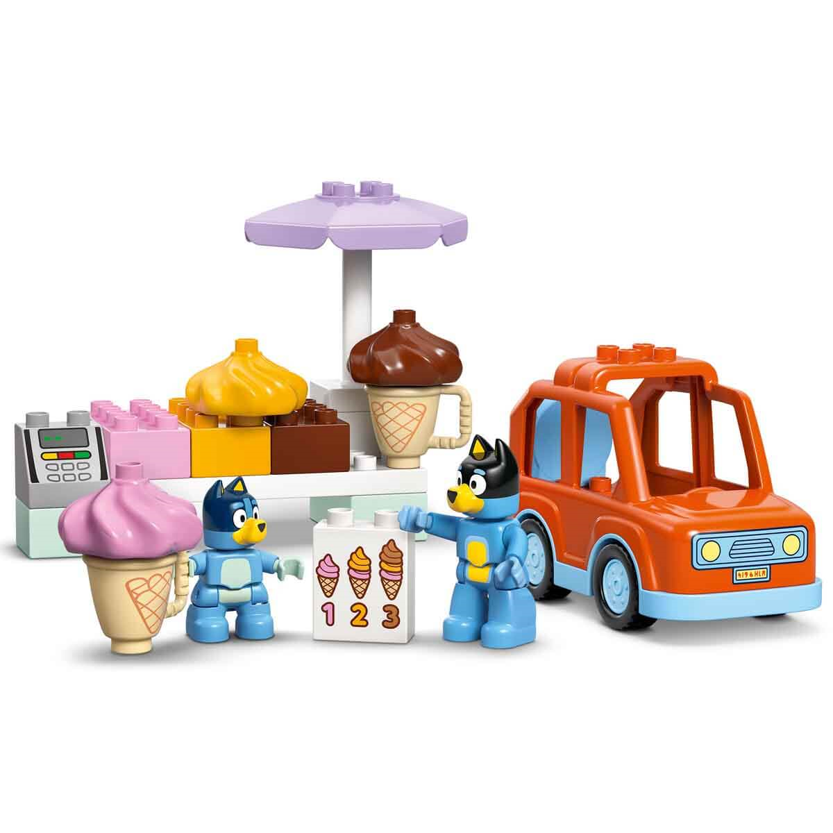 Breadcrumbut, Lego, LEGO DUPLO Bluey: Bluey ile Dondurma Gezisi 10458
