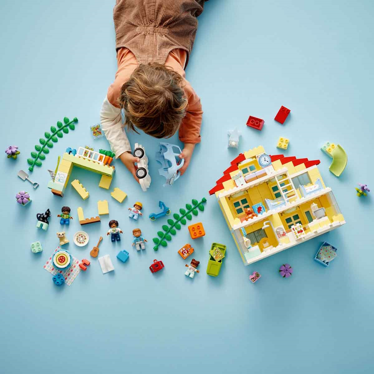 Breadcrumbut, Lego, LEGO DUPLO Kasabası 3’ü 1 Arada Aile Evi 10994