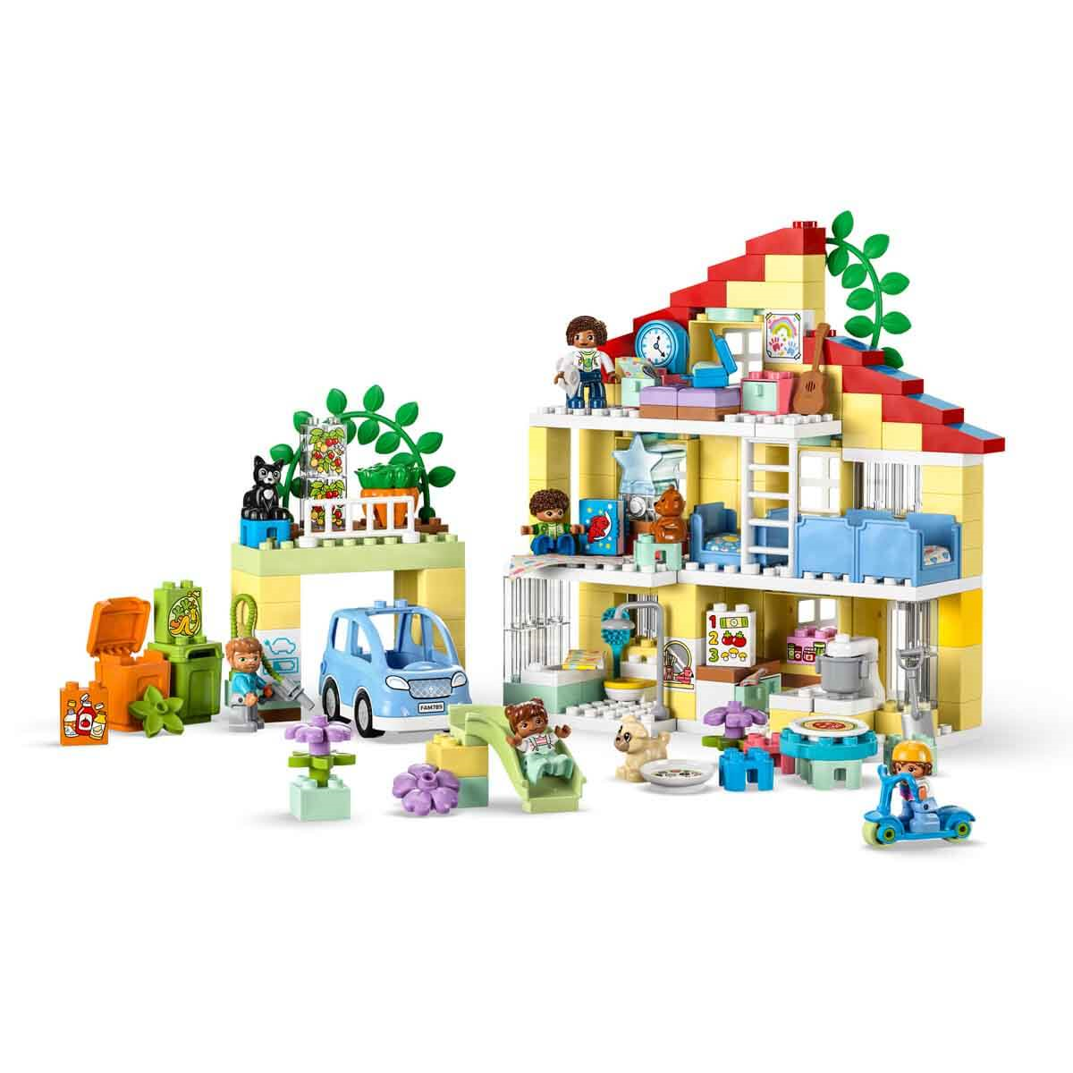 Breadcrumbut, Lego, LEGO DUPLO Kasabası 3’ü 1 Arada Aile Evi 10994