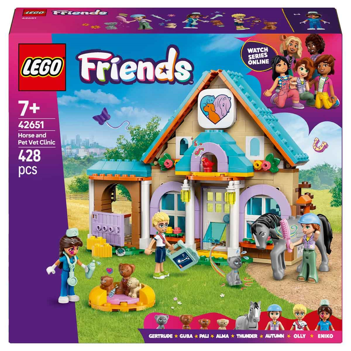 Breadcrumbut, Lego, LEGO Friends At ve Evcil Hayvan Veteriner Kliniği 42651