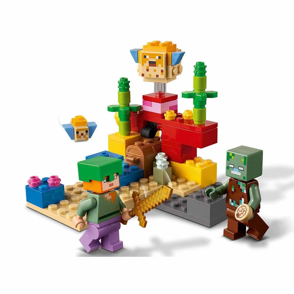 Breadcrumbut, Lego, LEGO Minecraft Mercan Kayalığı 21164