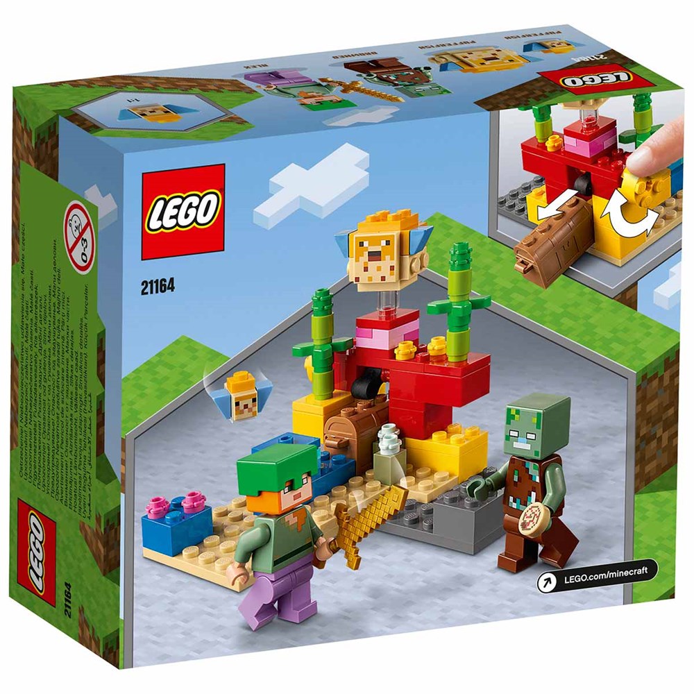 Breadcrumbut, Lego, LEGO Minecraft Mercan Kayalığı 21164
