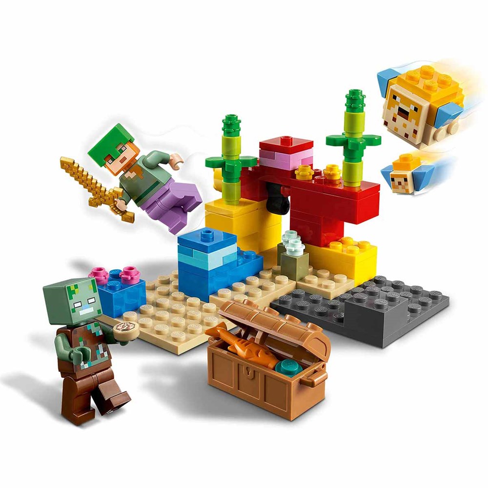 Breadcrumbut, Lego, LEGO Minecraft Mercan Kayalığı 21164