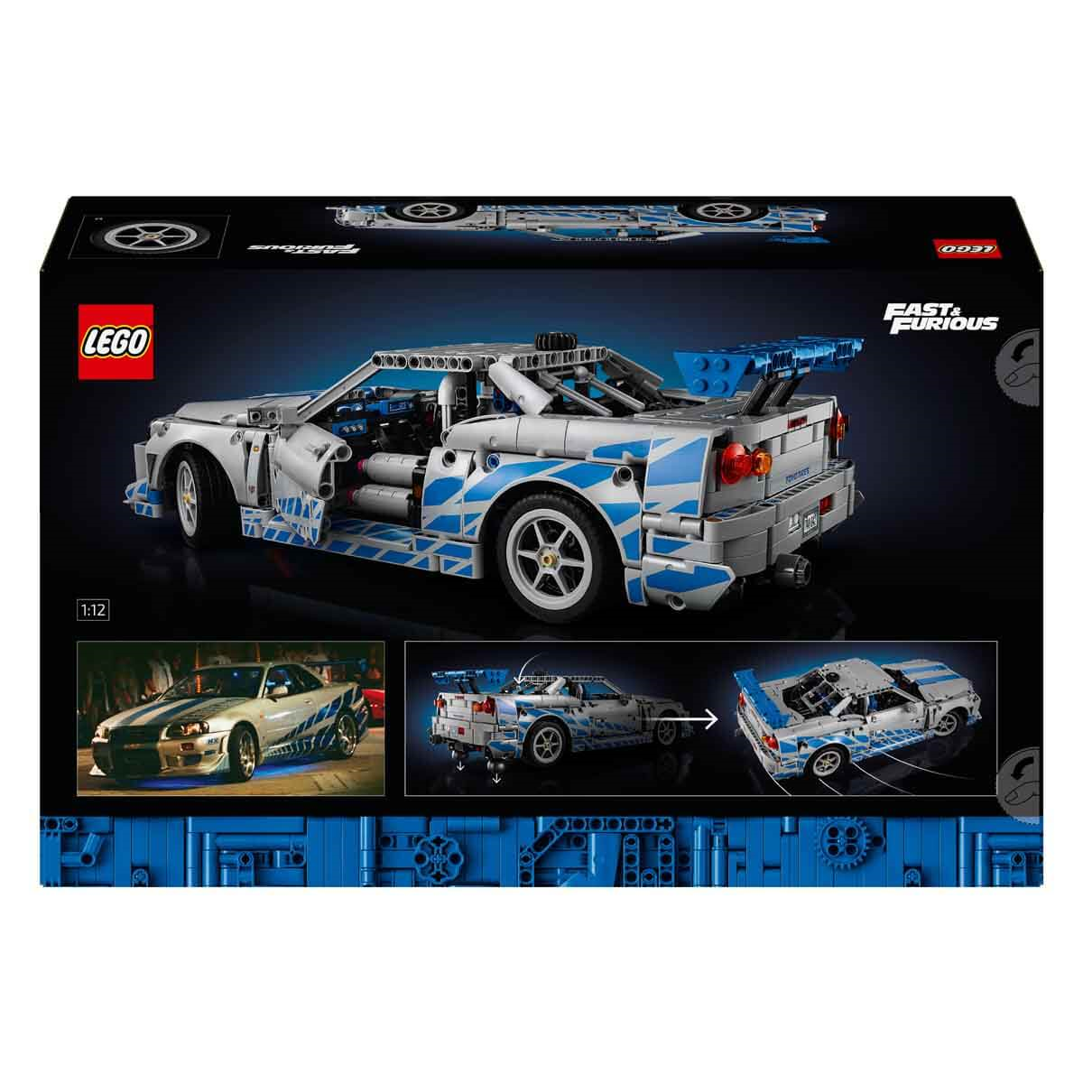 Breadcrumbut, Lego, LEGO Technic Daha Hızlı Daha Öfkeli Nissan Skyline GT-R (R34) Araba 42210
