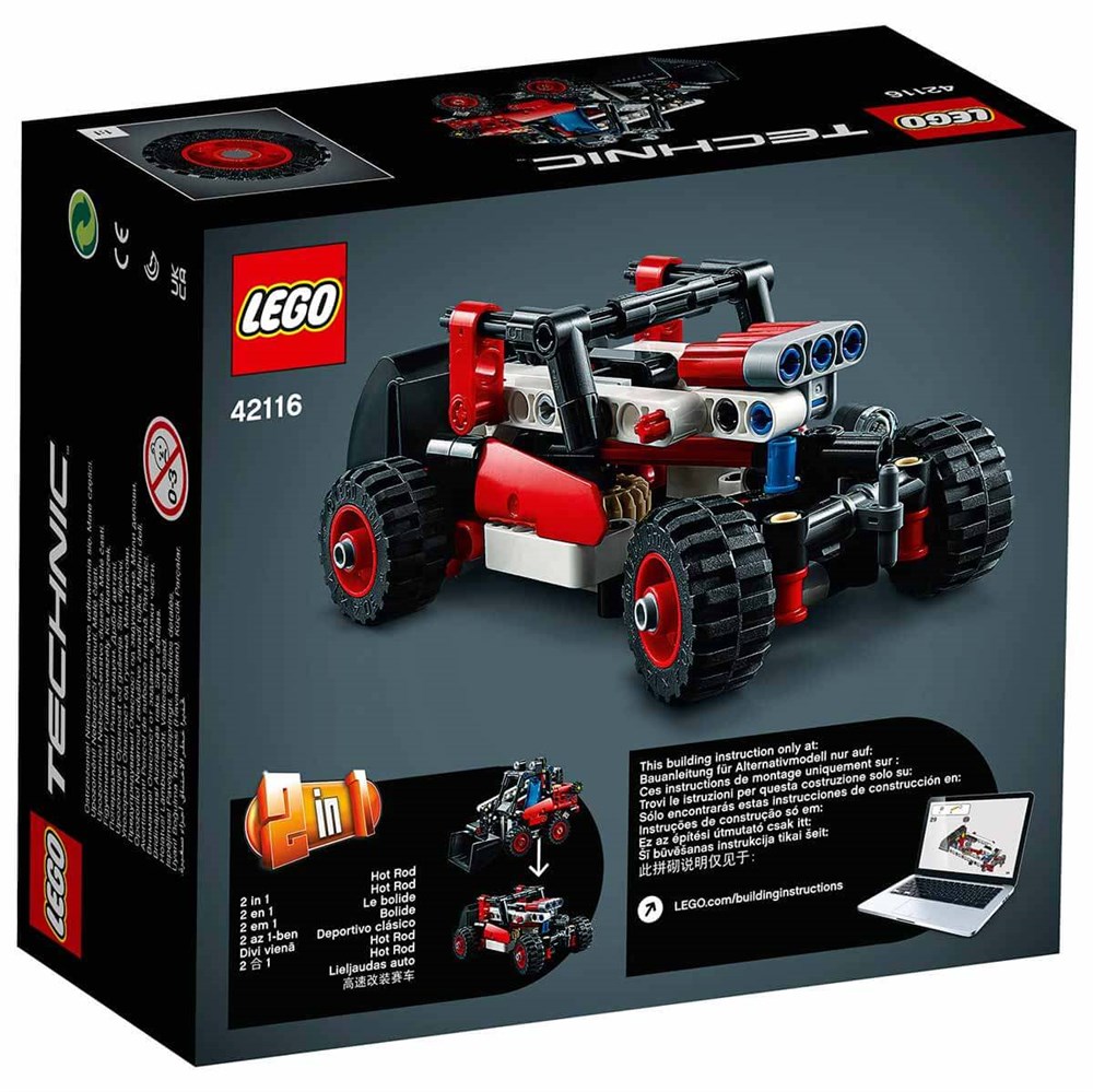 Breadcrumbut, Lego, LEGO Technic Nokta Dönüşlü Yükleyici 42116