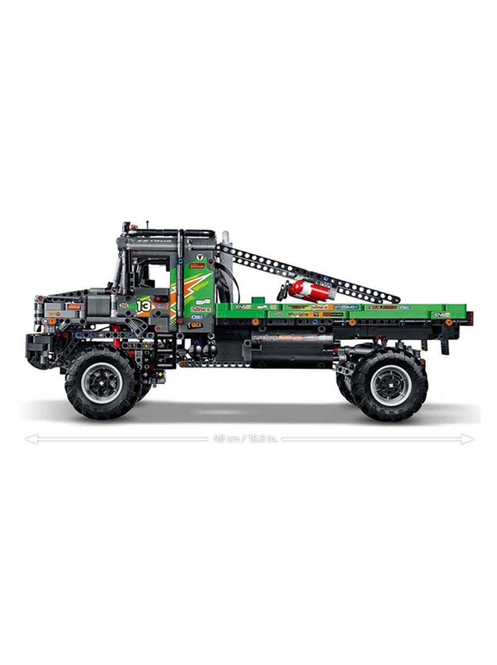 Breadcrumbut, Lego, LEGO Technic Uygulama Kumandalı 4x4 Mercedes-Benz Zetros Kamyon 42129