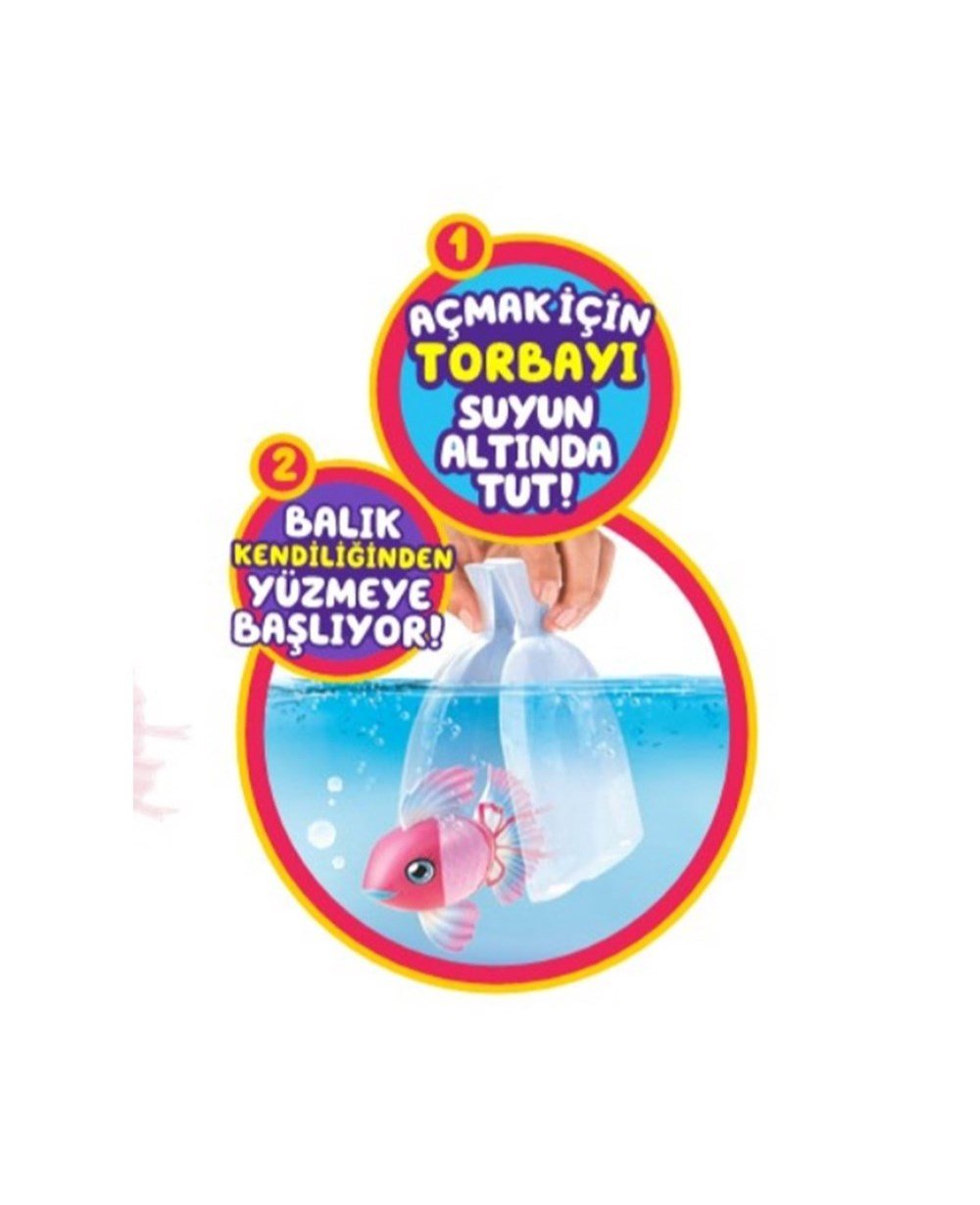 Breadcrumbut, Giochi Preziosi, Lil Dippers LLP Yüzen Balıklar Tekli Paket LP101000 Seaqueen