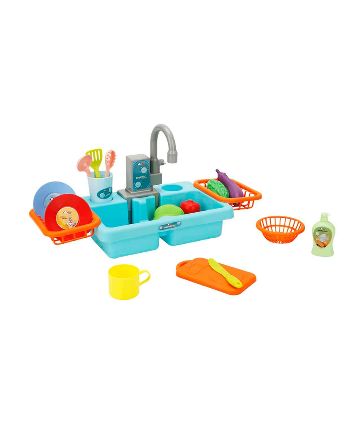 Breadcrumbut, Sunman, Little Chef Benim Mutfak Lavabom Oyun Seti 31728 Mavi