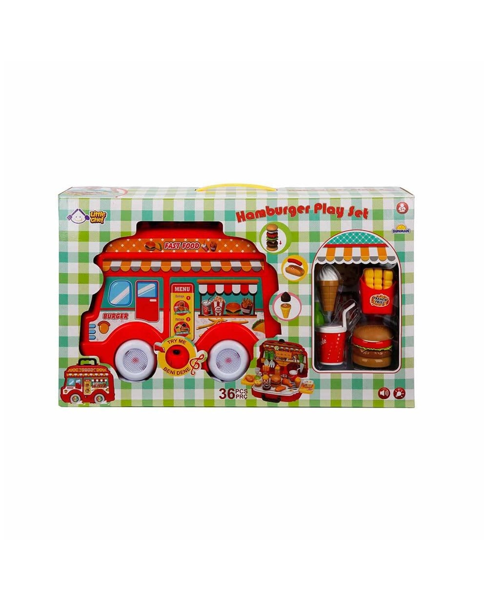 Breadcrumbut, Sunman, Little Chef Hamburger Karavanı