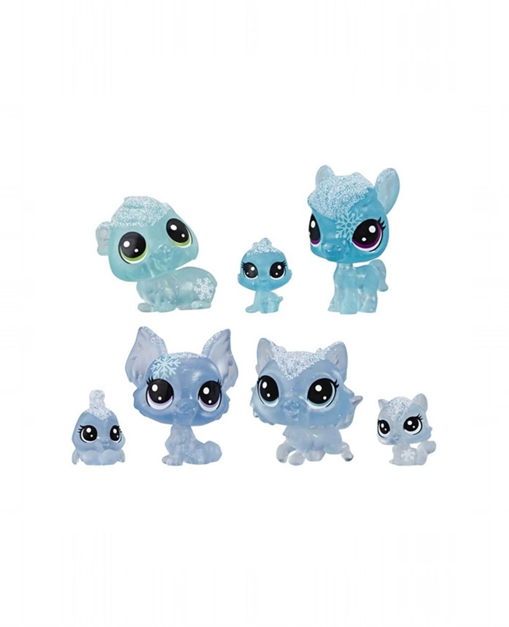 Breadcrumbut, Miniş - Pets Shop, Littlest Pet Shop Buzul Miniş Koleksiyonu Arkadaş Minişler E5483 E5491 Mavi