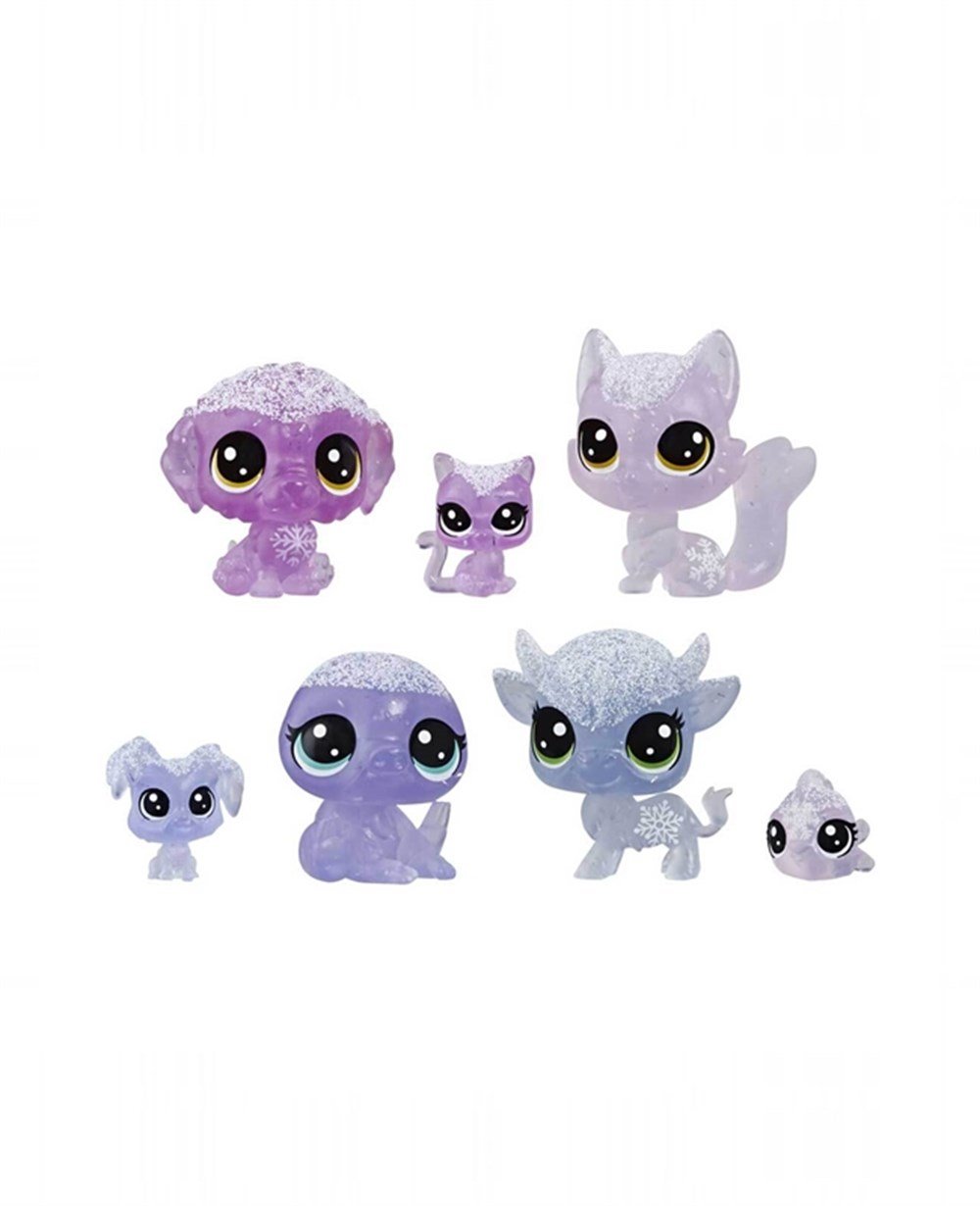 Breadcrumbut, Miniş - Pets Shop, Littlest Pet Shop Buzul Miniş Koleksiyonu Arkadaş Minişler E5483 E5492 Mor
