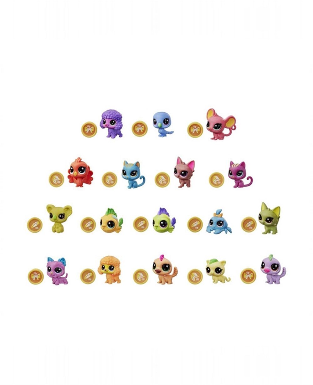 Breadcrumbut, Miniş - Pets Shop, Littlest Pet Shop Şanslı Minişler Sürpriz Paket E7894