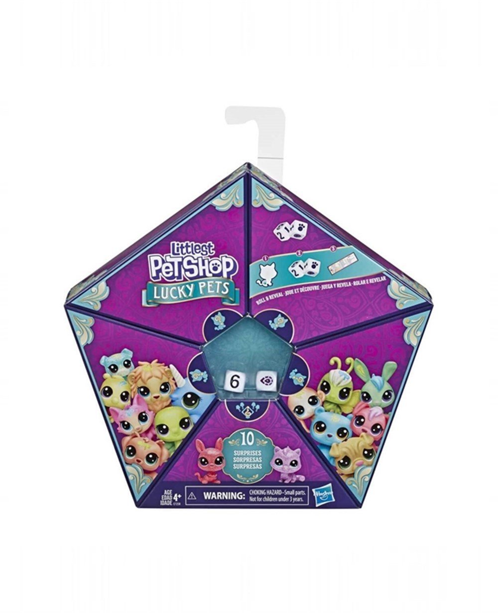 Breadcrumbut, Miniş - Pets Shop, Littlest Pet Shop Şanslı Minişler Şans Ekibi 4lü Sürpriz Paket E7258