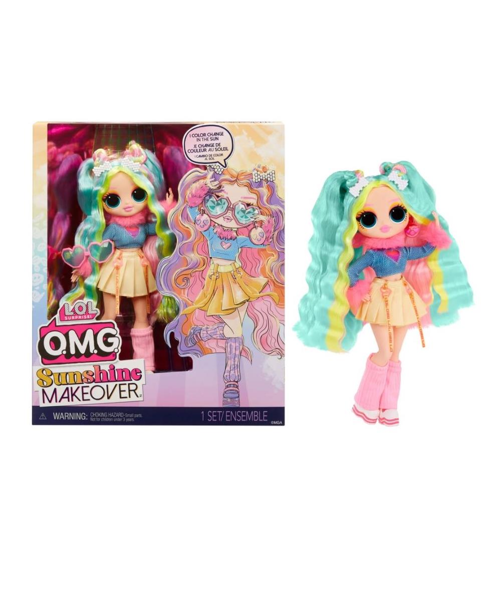 Breadcrumbut, L.O.L. Surprise - LOL Bebek, LOL Surprise OMG Sunshine Makeover Bebeği - Bubblegum DJ ILL589426