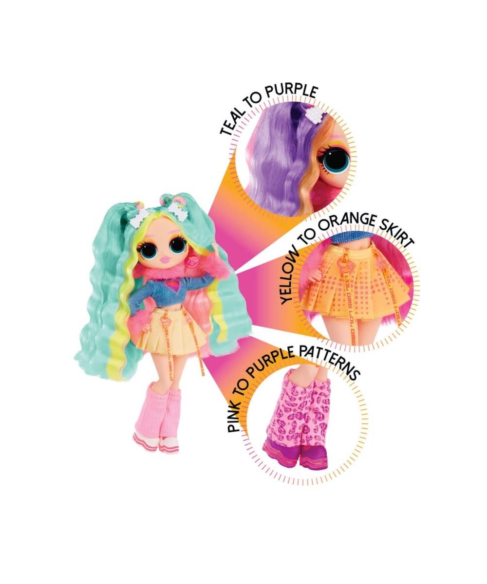 Breadcrumbut, L.O.L. Surprise - LOL Bebek, LOL Surprise OMG Sunshine Makeover Bebeği - Bubblegum DJ ILL589426