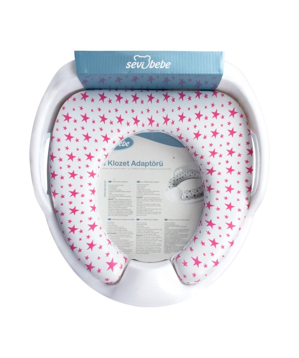 Breadcrumbut, SEVİ BEBE, LUKS KLOZET ADAPTORU PEMBE YILDIZ