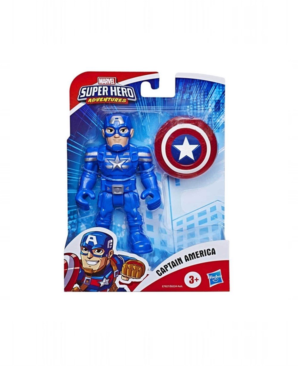 Breadcrumbut, AVENGERS, Marvel Super Hero Adventures Mega Mini Figür E6224 E7927 Captain America