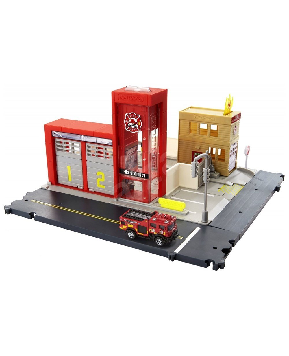 Breadcrumbut, MATCHBOX, Matchbox Aksiyon Sürücüleri İtfaiye Kurtarma Ekibi Oyun Seti HBD74