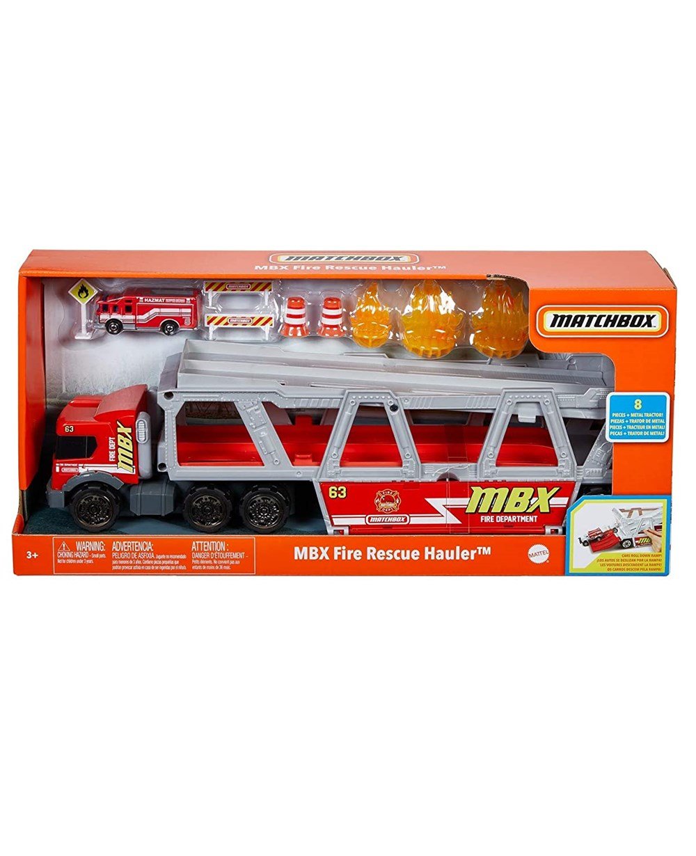 Breadcrumbut, Hot Wheels, Matchbox Taşıyıcı İtfaiye Aracı Oyun Seti GWM23
