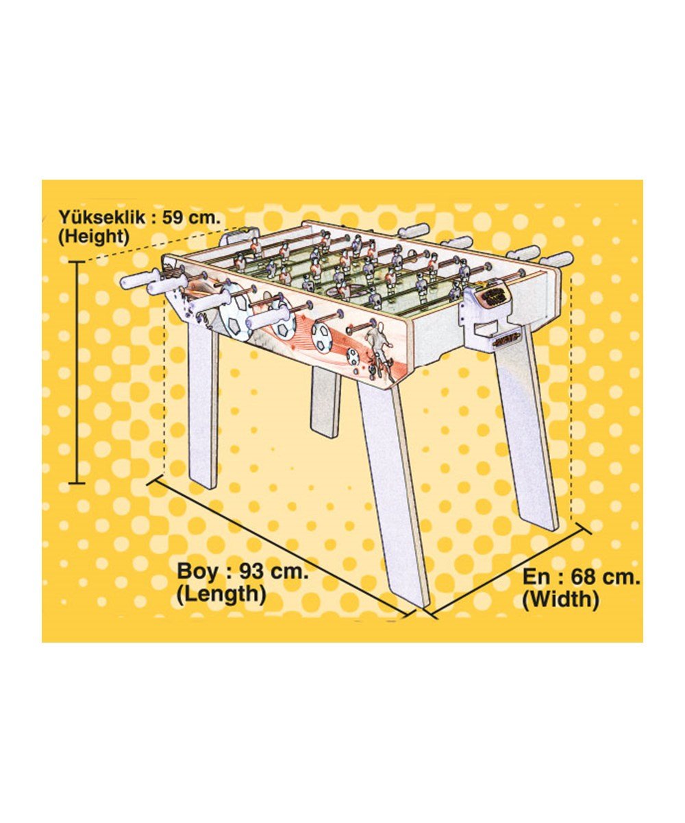 Breadcrumbut, MATRAX, Matrax AHŞAP MASA MAÇI OYUNU AYAKLI