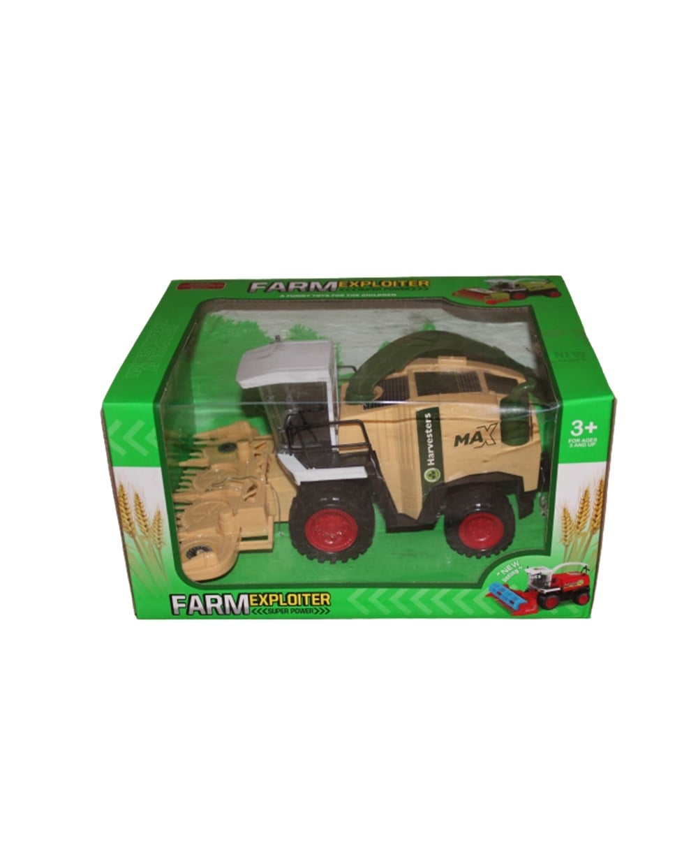 Breadcrumbut, Birlik Oyuncak, Max Biçerdöver Tarım Aracı 25 cm 80892 Krem