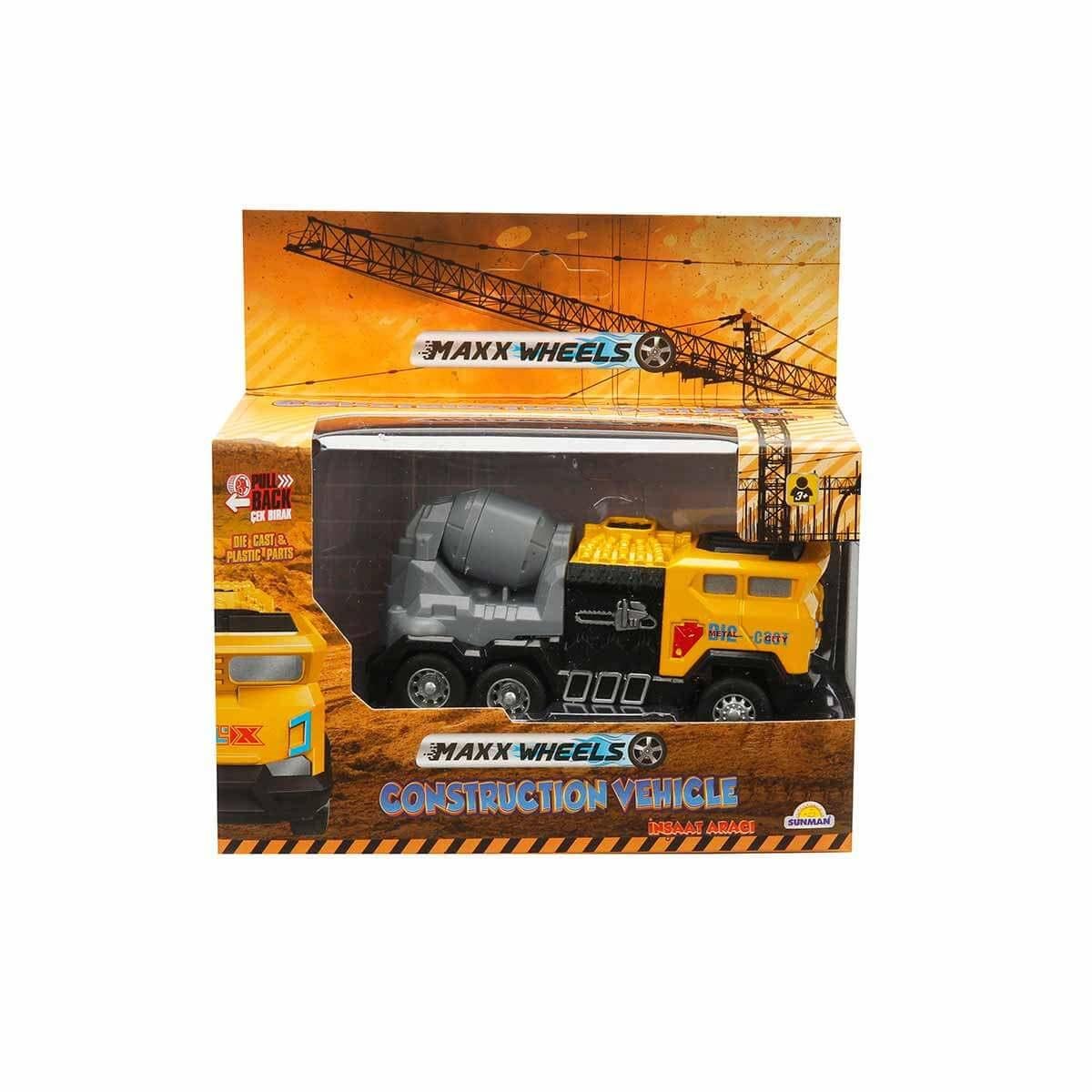 Breadcrumbut, Sunman, Maxx Wheels Beton Mikseri 33500 Sarı