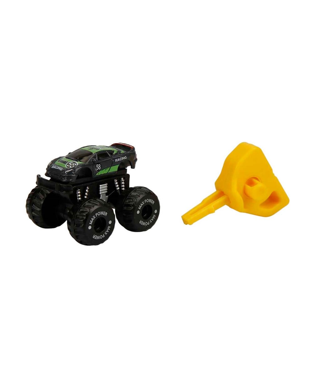 Breadcrumbut, Sunman, Maxx Wheels Mini Fırlayan Araçlar 26694 58 Siyah Racing