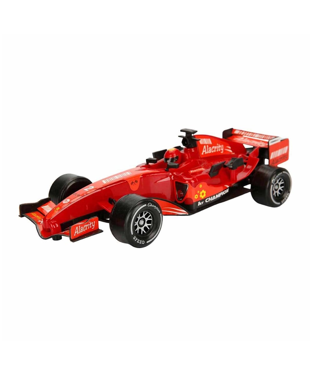 Breadcrumbut, Sunman, Maxx Wheels Sesli Ve Işıklı F1 Racing Sürtmeli Araba 26 cm 26779 Kırmızı