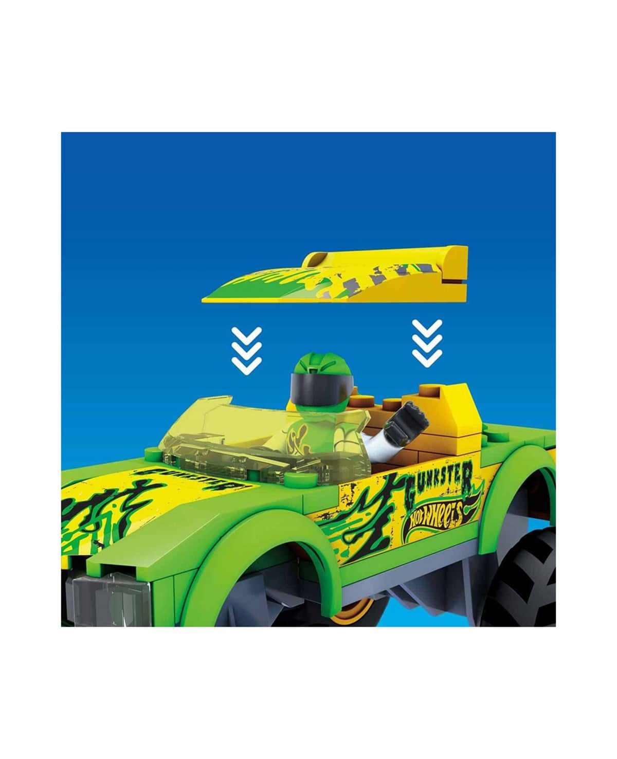 Breadcrumbut, Barbie, Mega Hot Wheels Gunkster Monster Truck HDJ94