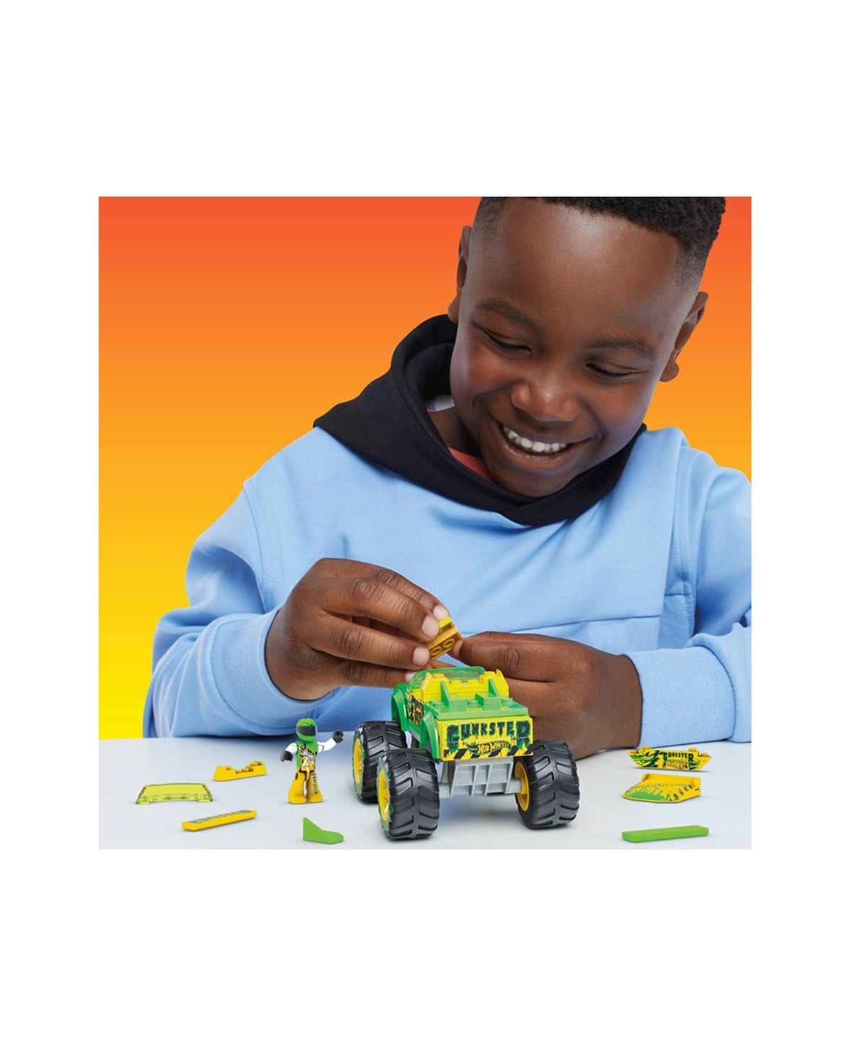 Breadcrumbut, Barbie, Mega Hot Wheels Gunkster Monster Truck HDJ94