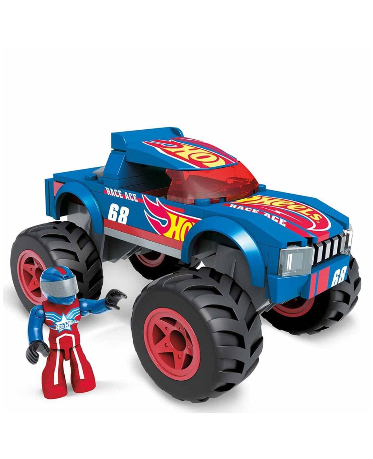 Breadcrumbut, Barbie, Mega Hot Wheels Race Ace Monster Truck HDJ93